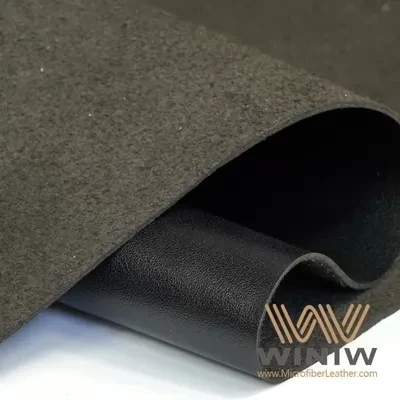 Durable Breathable Artificial Microfiber Shoe PVC Leather Material