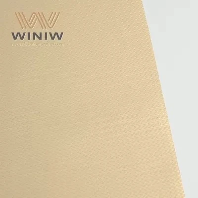 Light Weight Micro Fiber Vegan Leather PU Soccer Leather Fabrics Material